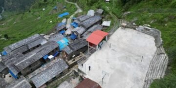 मङ्गलेखानीमा खेलमैदान निर्माण