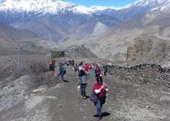 पाँच महिनामा एक लाख ४२ हजारभन्दा बढी पर्यटक मुस्ताङमा