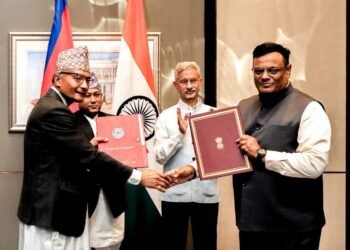 परराष्ट्रमन्त्री खनाल र विदेशमन्त्री जयशङ्करबीच भेटवार्ता