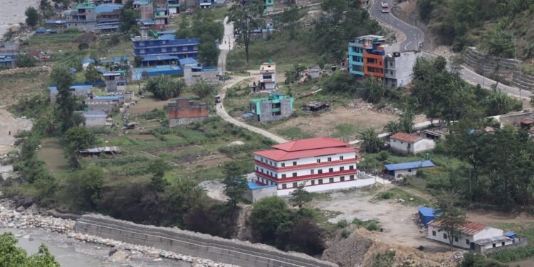 लामाखेतमा बस्ती संरक्षण योजना निर्माण