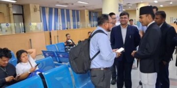 सञ्चारमन्त्रीद्वारा एनटिसी सुन्धारा कार्यालयको निरीक्षण, सेवाग्राहीलाई छिटो, सहज र गुणस्तरीय सेवा दिन निर्देशन