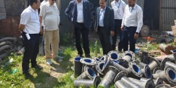 मेलम्ची खानेपानी आयोजनाअन्तर्गत निर्माणाधीन संरचनाको अनुगमन