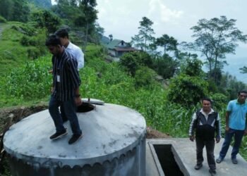 सागम र लप्से गाउँमा खानेपानीको पहुँच