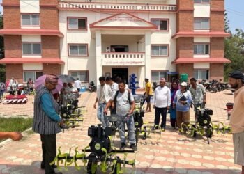 किसानलाई ५० प्रतिशत अनुदानमा कृषि उपकरण