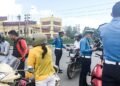 ट्राफिक कारबाहीमा १७ लाख २४ हजार राजस्व सङ्कलन