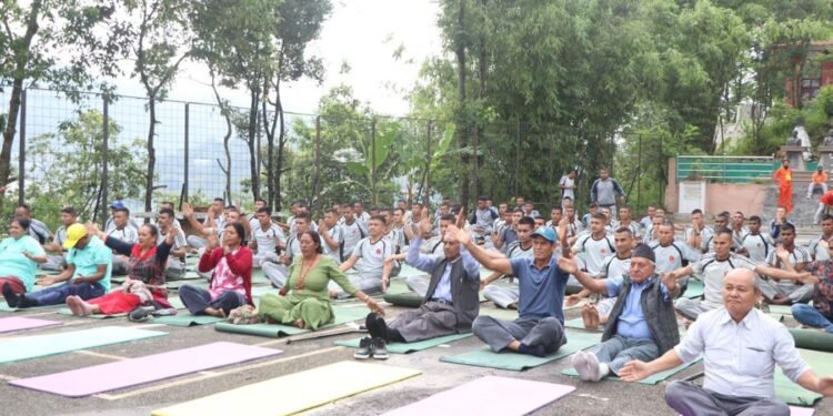 गोरखामा योग शिविर