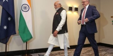 भारतीय प्रधानमन्त्री मोदी अस्ट्रेलिया भ्रमणमा