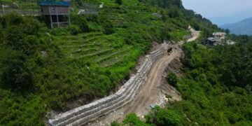 पहिरो र नदी कटान रोक्न दग्नाममा बस्ती संरक्षण योजना