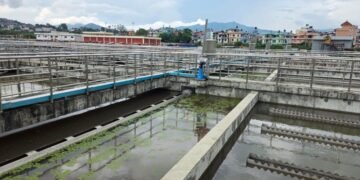 धोबीघाटको ढल प्रशोधन केन्द्र परीक्षण सञ्चालनमा