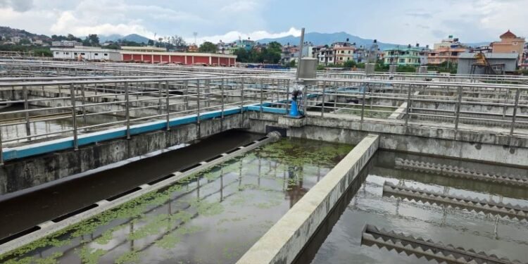 धोबीघाटको ढल प्रशोधन केन्द्र परीक्षण सञ्चालनमा