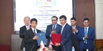 नेपाल र जापानबीच सहयोग सम्झौतामा हस्ताक्षर