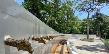 एक सय ८ धाराले आकर्षक बन्दै रामधुनी मन्दिर