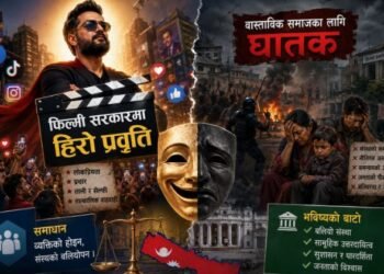 सरकारको फिल्मा जस्तो हिरो प्रवृति वास्तविक समाजका लागि घातक