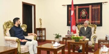 राष्ट्रपतिसँग रवि लामिछानेको भेट, समसामयिक राजनीति र सुनसरी घटनाबारे छलफल