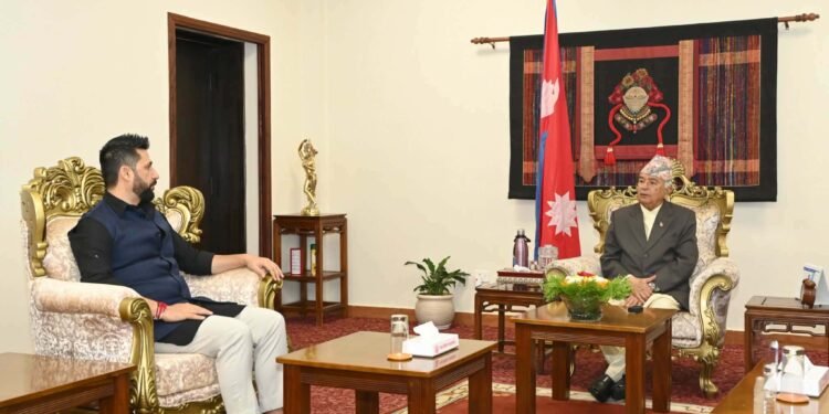 राष्ट्रपतिसँग रवि लामिछानेको भेट, समसामयिक राजनीति र सुनसरी घटनाबारे छलफल