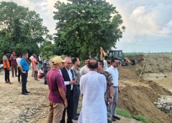 जीर्ण बाँधले रौतहटका बस्ती बाढीको जोखिममा