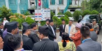 प्रधानन्यायाधीश डा शर्मा पोखरामा, उच्च र जिल्ला अदालतको निरीक्षण