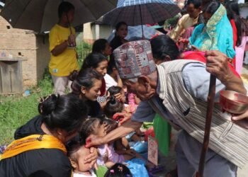 प्राचीन बनेपाको धार्मिक पहिचानः १२४ वर्षदेखि ‘कन्या–पूजा’