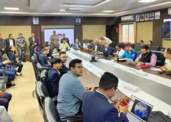 भोटेकोशी बाढीःखोज तथा उद्धारका लागि सैन्य टोली परिचालन
