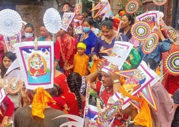 घिन्तागिसी नाचको प्रदर्शनगरेसँगै भक्तपुरमा गाईजात्रा सुरु