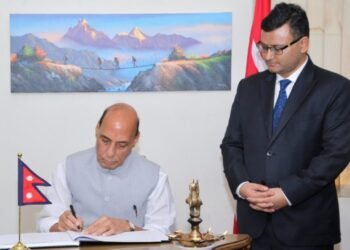 नेपाललाई बाढी प्रभावित क्षेत्रमा उद्धारमा र सहयोग गर्ने भारतका रक्षामन्त्रीको प्रतिवद्धता