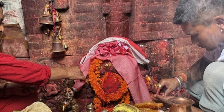 पलाञ्चोक भगवतीमा क्षमा पूजा