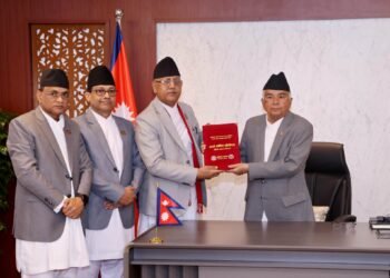 राष्ट्रपति पौडेलसमक्ष मुस्लिम आयोगको वार्षिक प्रतिवेदन पेस