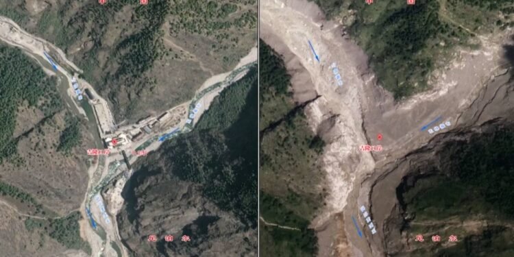 चीनले तयार पार्यो बाढी प्रभावित क्षेत्रको ‘थ्रिडी इमेज’, खोज तथा उद्धारमा अत्याधुनिक प्रविधि