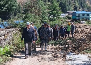 मनाङमा तत्काल अत्यावश्यक काम गर्नेः मुख्यमन्त्री पाण्डे