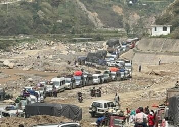 बीपी राजमार्गको काभ्रे खण्डमा चार दिन रातिको समयमा सवारी साधन सञ्चालनमा रोक