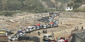 बीपी राजमार्गको काभ्रे खण्डमा चार दिन रातिको समयमा सवारी साधन सञ्चालनमा रोक