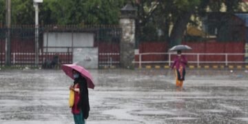 आज यी ६ प्रदेशमा भारी वर्षाको सम्भावना