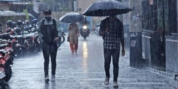 यी ६ प्रदेशमा आज वर्षाको सम्भावना