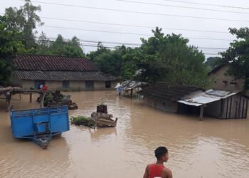 सप्तरीका ५०० घर डुबानमा
