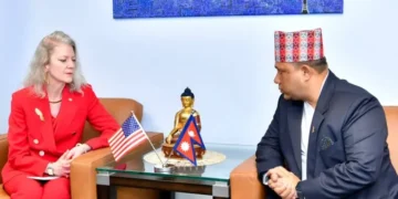 परराष्ट्रमन्त्री खनाल र अमेरिकी उपविदेशमन्त्रीबीच भेटवार्ता