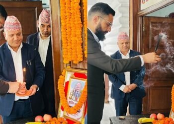 केयूका संस्थापक उपकुलपति शर्माको राजकीय सम्मानका साथ अन्त्येष्टि