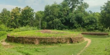 संरक्षणको प्रतीक्षामा तिलौराकोटका ऐतिहासिक जोडी स्तूप