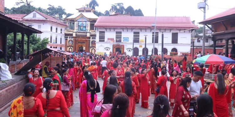 हरितालिका तीज आज मनाइँदै