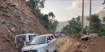 काठमाडौँ–मुग्लिन सडकको फुर्केखोलामा वैकल्पिक सडक मर्मतसम्भारका लागि पाँच घण्टा बन्द हुने