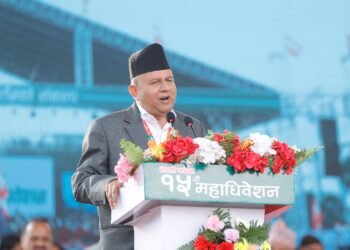 राष्ट्रियता र लोकतन्त्रका लागि राजनीतिक शक्तिहरु एक ठाउँमा उभिनुपर्छः महासचिव पोखरेल