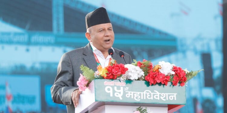 राष्ट्रियता र लोकतन्त्रका लागि राजनीतिक शक्तिहरु एक ठाउँमा उभिनुपर्छः महासचिव पोखरेल
