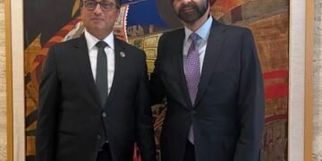 अर्थमन्त्री डा वाग्ले र विश्व बैंक समूहका अध्यक्ष बाङ्गाबीच अमेरिकामा द्विपक्षीय भेटवार्ता