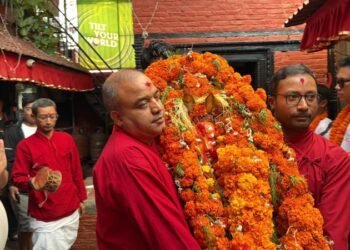 मानमानेश्वरी भवानीको पायो जात्रा सम्पन्न