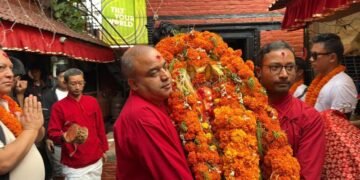 मानमानेश्वरी भवानीको पायो जात्रा सम्पन्न