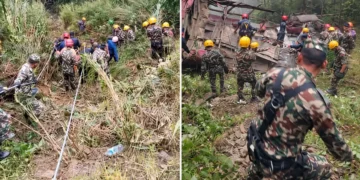 विद्यालय बस दुर्घटनाः पुरानो बस नचलाउन भनेका थियौँ : स्थानीयवासी