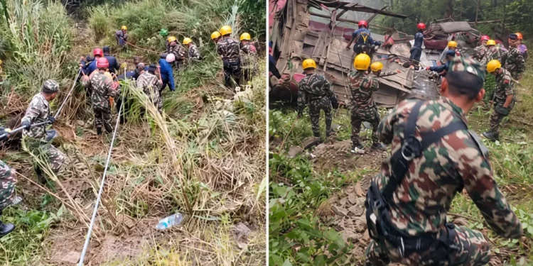 विद्यालय बस दुर्घटनाः पुरानो बस नचलाउन भनेका थियौँ : स्थानीयवासी