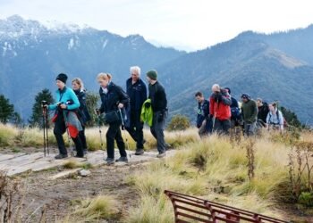 एक महिनामा अन्नपूर्ण क्षेत्रमा ३३ हजार पर्यटक भित्रिए