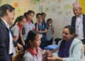 पाठेघरको मुखको क्यान्सरविरुद्ध तनहुँका दुई हजार पाँच सय ४८ किशोरीलाई एचपिभी खोप