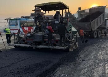 साँगा–धुलिखेल सडक विस्तारले गति लियो, मुख्य काम मङ्सिरभित्र सक्ने लक्ष्य